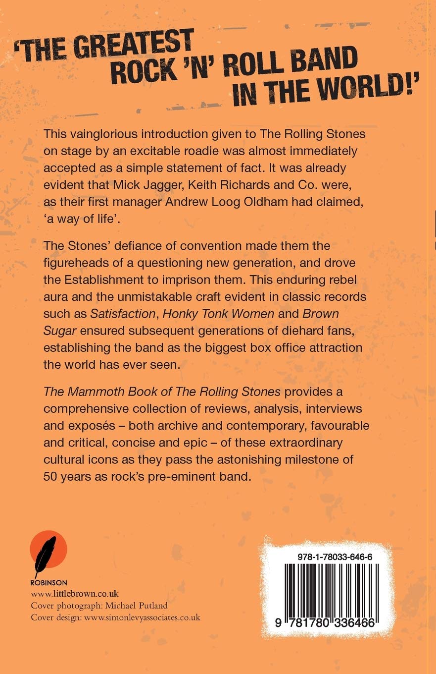 The Mammoth Book of the Rolling Stones : An anthology of the best writing about the greatest rock 'n' roll band in the world – תמונה 2