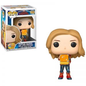 בובת פופ - Captain Marvel Holding Lunchbox