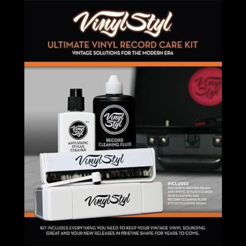 ערכה מלאה לתחזוקת תקליטים ופטיפון