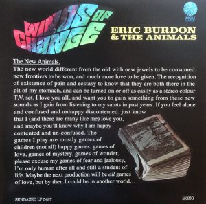 Eric Burdon & The Animals - Winds Of Change
