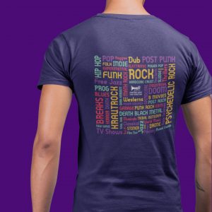 טי שירט האוזן השלישית - כחול נייבי