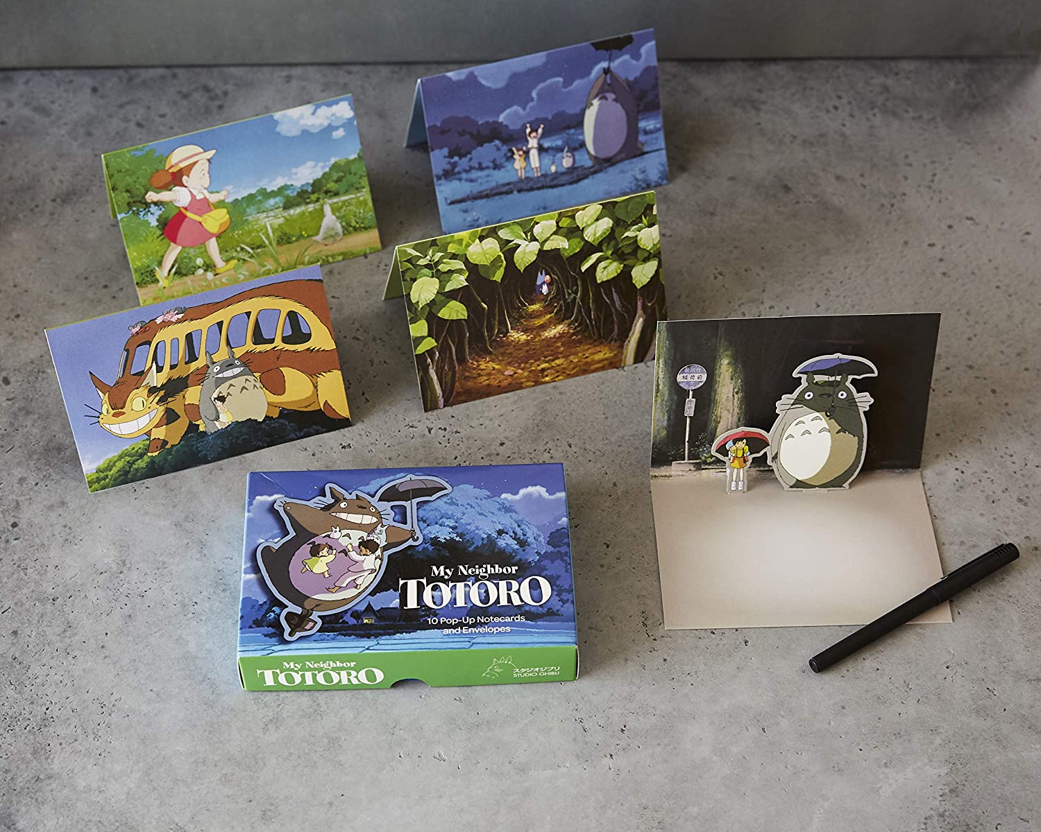 My Neighbor Totoro: 10 Pop-Up Notecards and Envelopes My Neighbor Totoro: 10 Pop-Up Notecards and Envelopes – תמונה 4