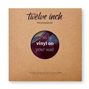 מתלה קיר מגנטי לתקליטים ''12