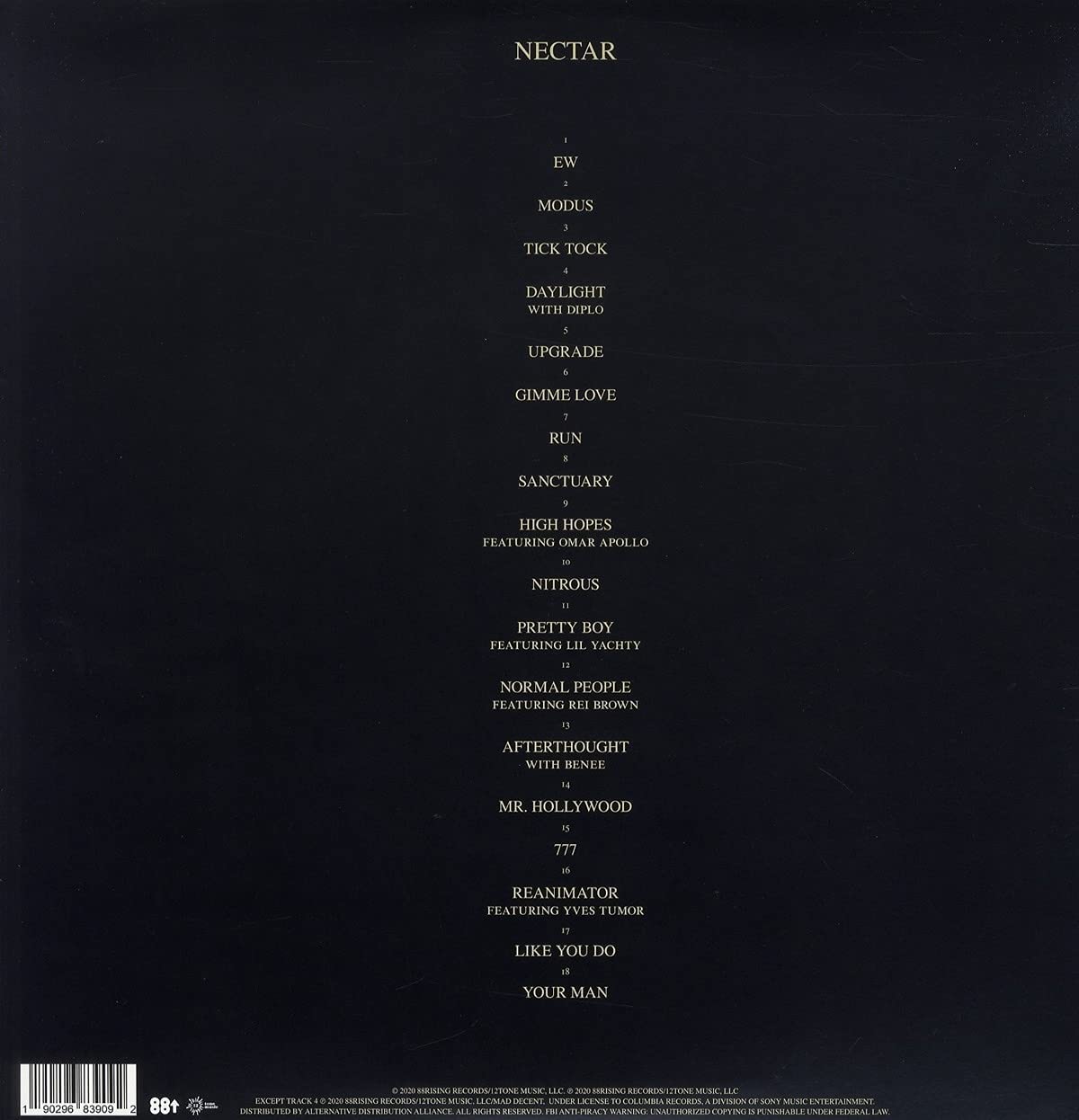 Joji - Nectar Joji - Nectar – תמונה 2