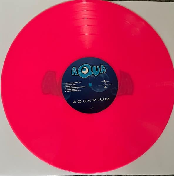 Aqua – Aquarium (Pink Vinyl) Aqua – Aquarium (Pink Vinyl) – תמונה 3