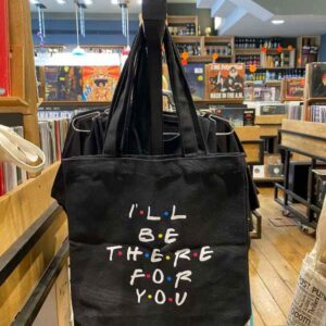 תיק בד מעוצב - I’ll Be There For You (Black)