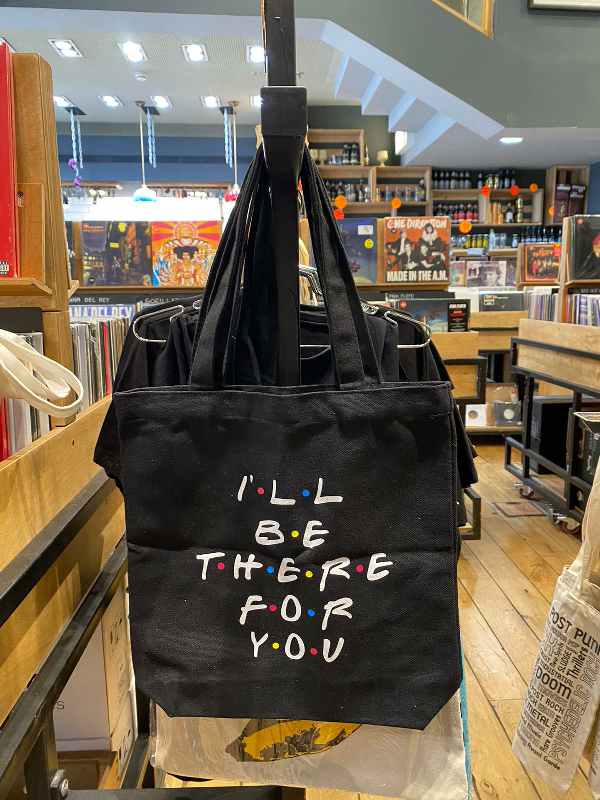 תיק בד מעוצב - I’ll Be There For You (Black)