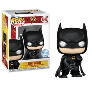Funko Pop! Movies: The Flash - Batman (Battle Damage)