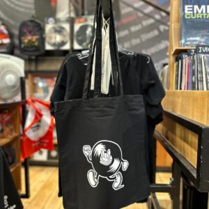 תיק בד כותנה שחור - האוזן השלישית