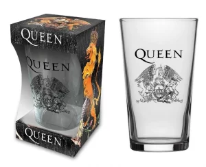 כוס בירה - Queen: Crest Pint Beer Glass