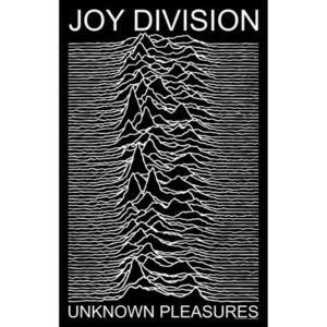 פוסטר בד - Joy Division: Unknown Pleasures Textile Poster