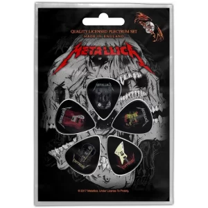 מפרטים - Metallica Guitars Plectrum Pack