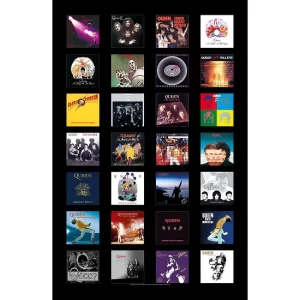 פוסטר בד - Queen: Albums Textile Poster
