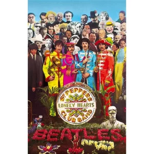 פוסטר בד - The Beatles: Sgt Pepper Textile Poster