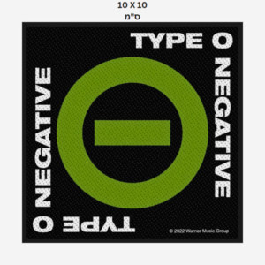 פאץ׳ - Type O Negative: Negative Symbol Patch