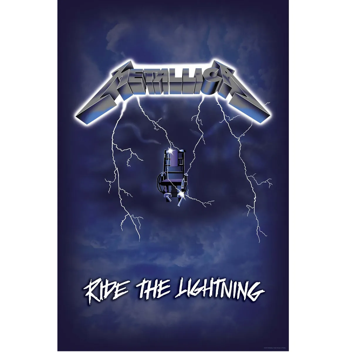 פוסטר בד - Metallica: Ride The Lightning Textile Poster פוסטר בד - Metallica: Ride The Lightning Textile Poster