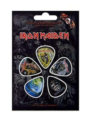 מפרטים - Iron Maiden The Faces Of Eddie Plectrum Pack