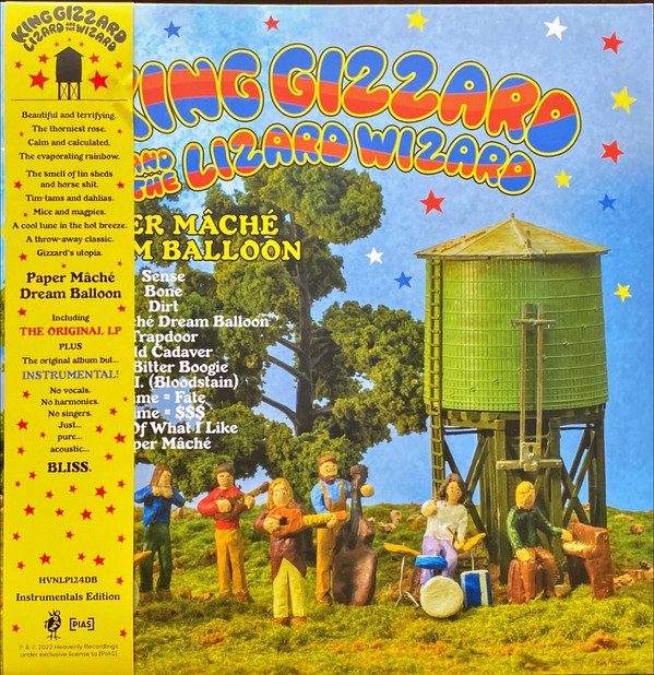 King Gizzard And The Lizard Wizard - Paper Mâché Dream Balloon King Gizzard And The Lizard Wizard - Paper Mâché Dream Balloon