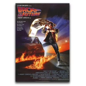 פוסטר: Back to the Future - Official Poster