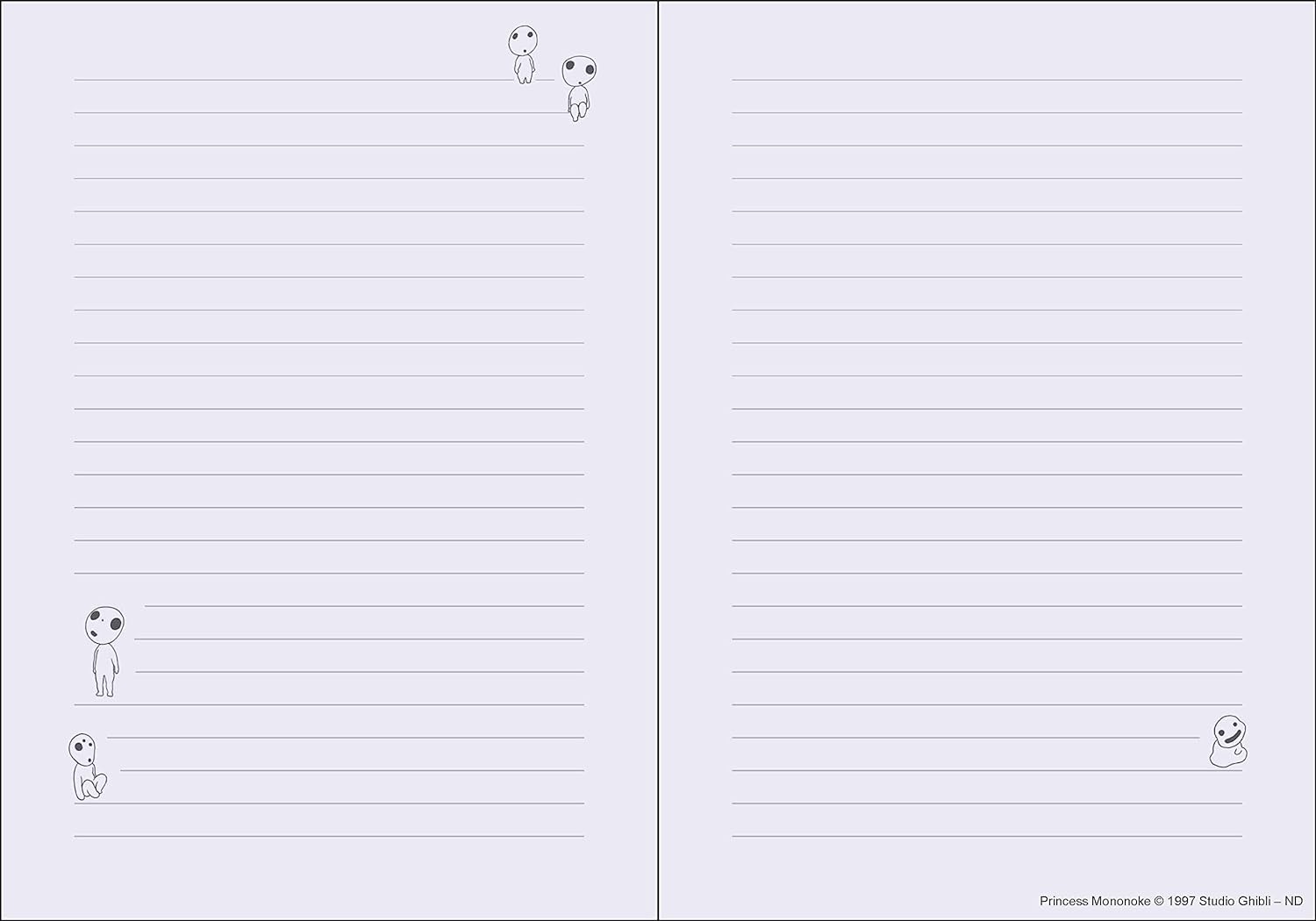 Princess Mononoke Journal Princess Mononoke Journal – תמונה 3
