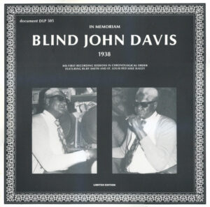 Blind John Davis - In Memoriam (1938)