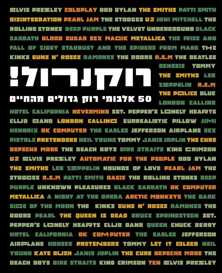 רוקנרול! 50 אלבומי רוק גדולים מהחיים רוקנרול! 50 אלבומי רוק גדולים מהחיים