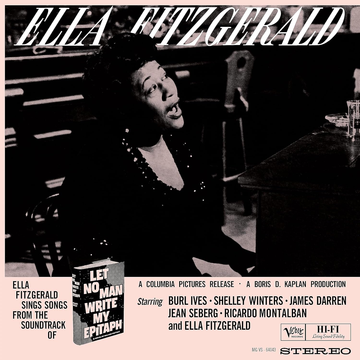 Ella Fitzgerald - Ella Fitzgerald Sings Songs From Let No Man Write My Epitaph Ella Fitzgerald - Ella Fitzgerald Sings Songs From Let No Man Write My Epitaph – תמונה 2