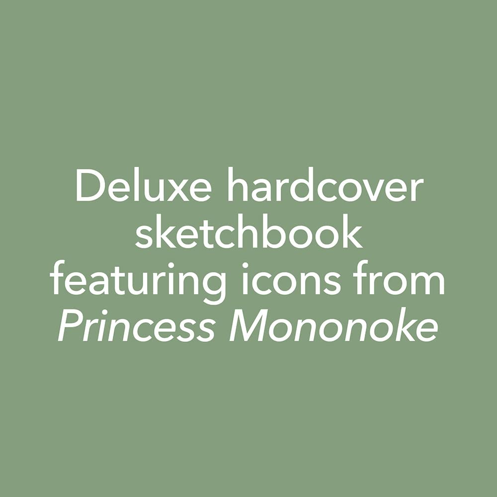 Studio Ghibli Princess Mononoke Sketchbook Studio Ghibli Princess Mononoke Sketchbook – תמונה 4