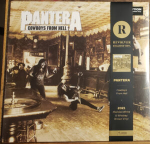 Pantera - Cowboys From Hell [White & Whiskey Brown Marbled]