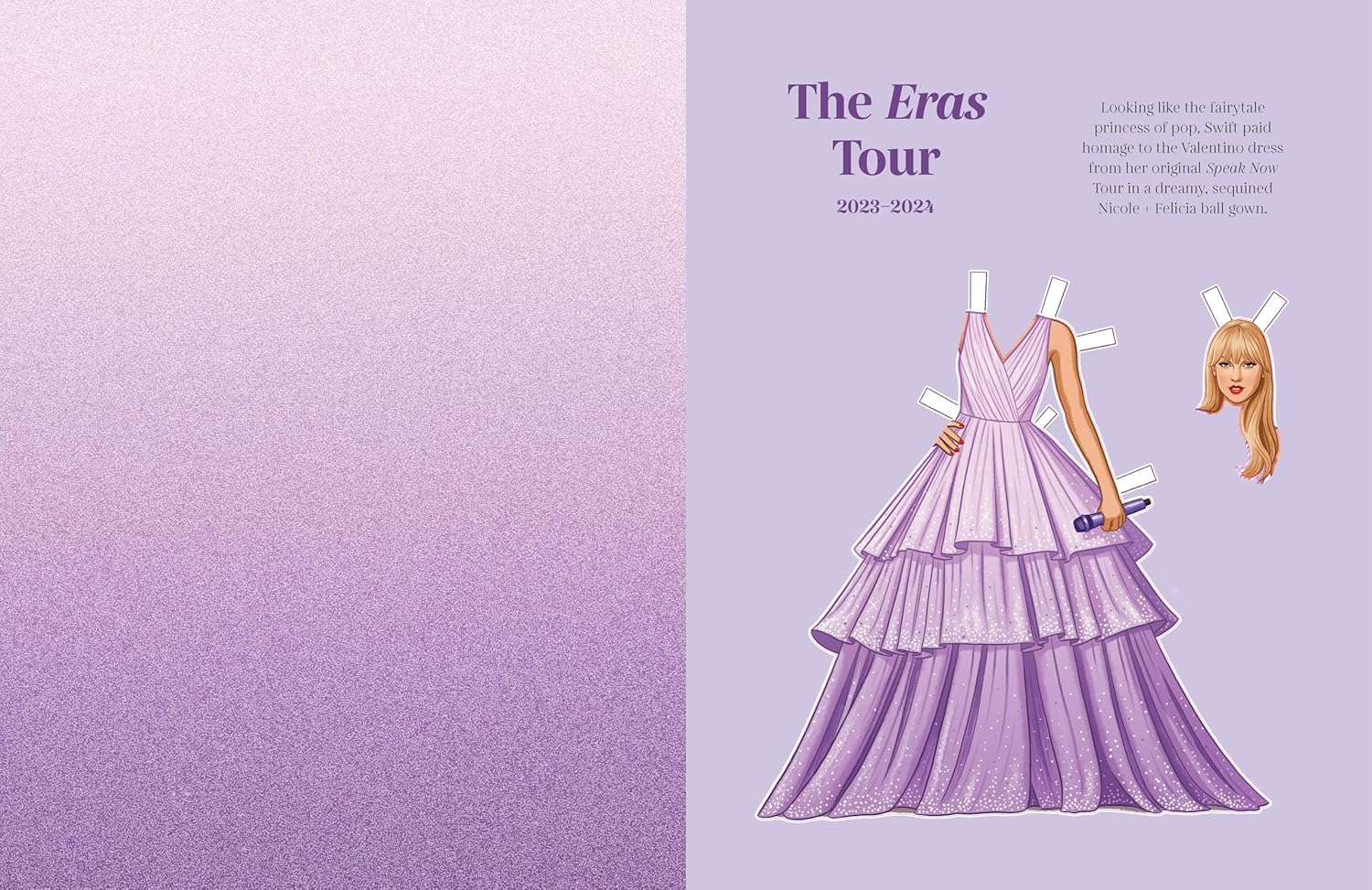 Dress Up Taylor: A Taylor Swift paper doll book featuring her iconic eras Dress Up Taylor: A Taylor Swift paper doll book featuring her iconic eras – תמונה 2