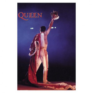פוסטר קווין פרדי מרקורי כתר - Queen Freddie And His Crown Poster