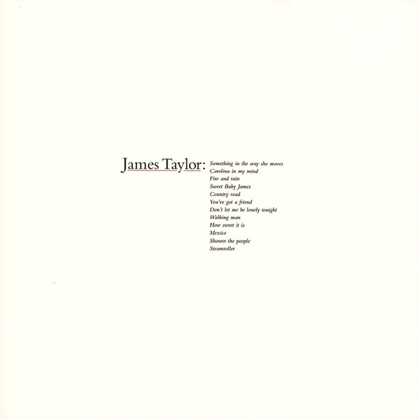 James Taylor - James Taylor's Greatest Hits James Taylor - James Taylor's Greatest Hits