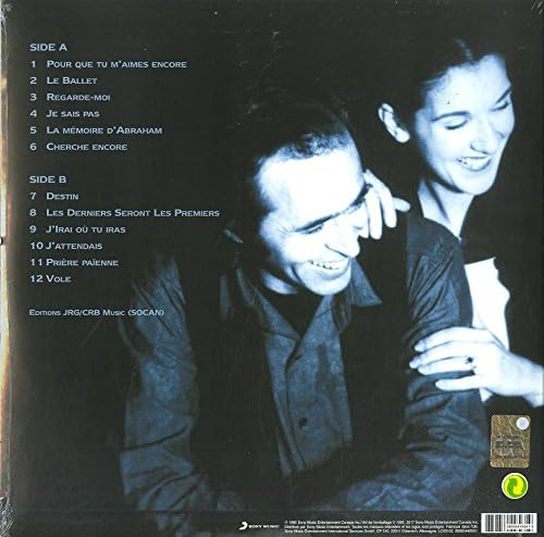 Céline Dion - D'Eux - Vinyl Céline Dion - D'Eux - Vinyl – תמונה 2