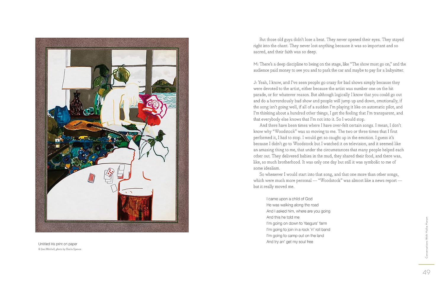 Joni Mitchell: Both Sides Now: Conversations with Malka Marom Joni Mitchell: Both Sides Now: Conversations with Malka Marom – תמונה 3