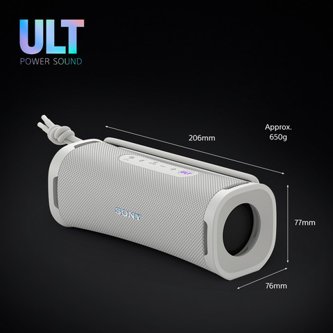 רמקול Bluetooth נייד Sony ULT Field 1 Portable Wireless Speaker - צבע לבן רמקול Bluetooth נייד Sony ULT Field 1 Portable Wireless Speaker - צבע לבן – תמונה 4
