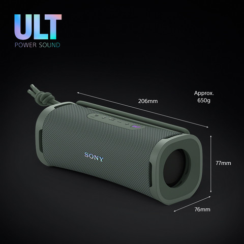 רמקול Bluetooth נייד Sony ULT Field 1 Portable Wireless Speaker - צבע אפור רמקול Bluetooth נייד Sony ULT Field 1 Portable Wireless Speaker - צבע אפור – תמונה 2