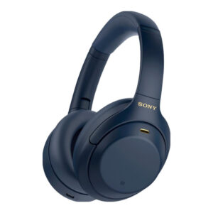Sony אוזניות פרימיום אלחוטיות מקצועיות מבטלות רעש WH-1000XM4 (כחול)