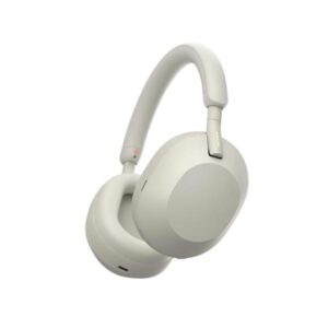 Sony אוזניות קשת Over-Ear אלחוטיות מקצועיות מבטלות רעש WH-1000XM5 (כסף)