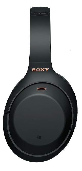 Sony אוזניות פרימיום אלחוטיות מקצועיות מבטלות רעש WH-1000XM4 (שחור) Sony אוזניות פרימיום אלחוטיות מקצועיות מבטלות רעש WH-1000XM4 (שחור) – תמונה 3