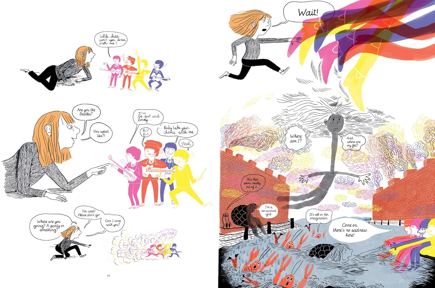 Nowhere Girl: A Coming-of-Age Graphic Novel about The Beatles Nowhere Girl: A Coming-of-Age Graphic Novel about The Beatles – תמונה 2