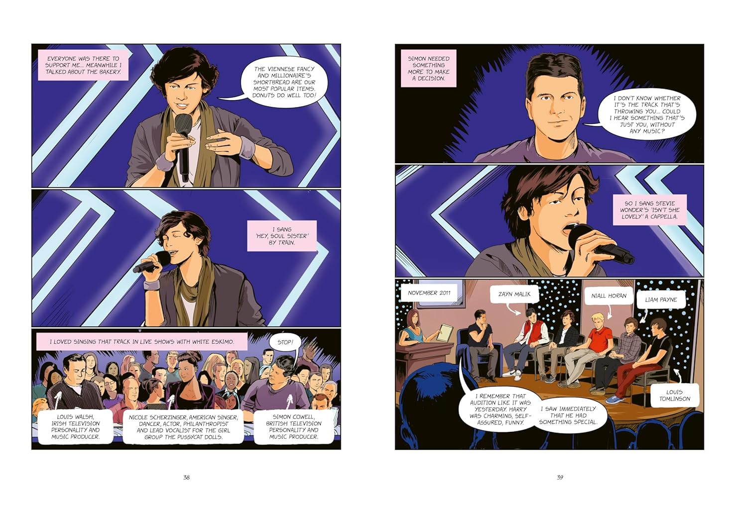 Harry Styles: A Graphic Biography (BioGraphics) Harry Styles: A Graphic Biography (BioGraphics) – תמונה 5