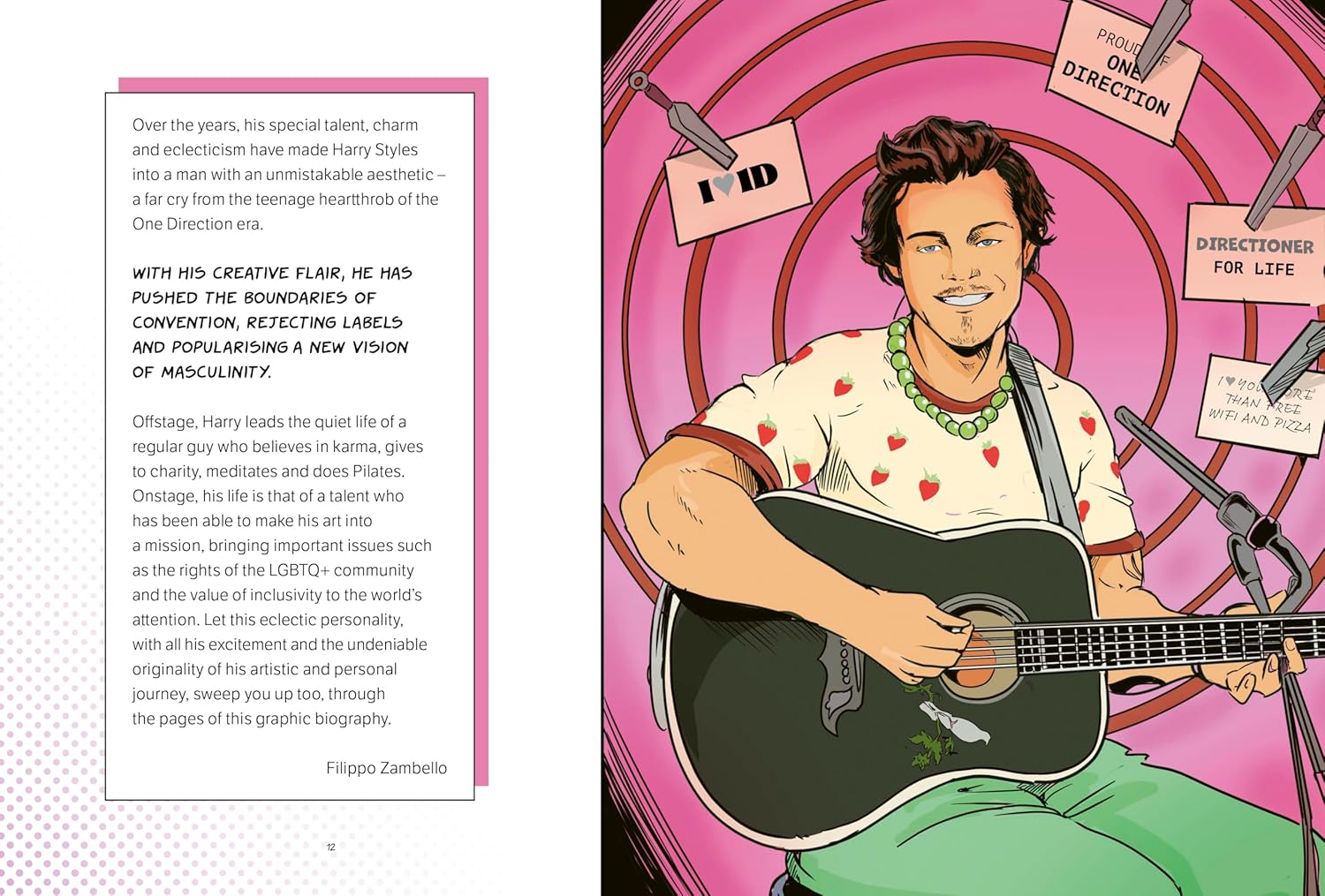 Harry Styles: A Graphic Biography (BioGraphics) Harry Styles: A Graphic Biography (BioGraphics) – תמונה 6