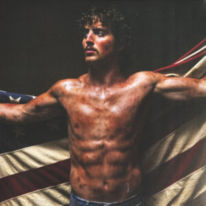 Benson Boone - American Heart [Colour Blue And Red]