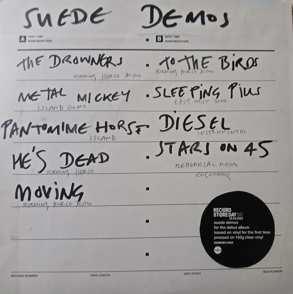 Suede - Suede Demos Suede - Suede Demos