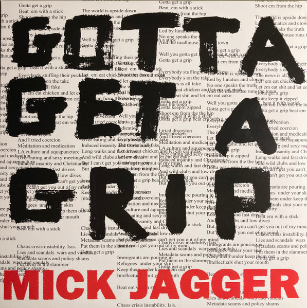 Mick Jagger - Gotta Get A Grip / England Lost Mick Jagger - Gotta Get A Grip / England Lost