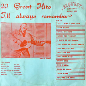 Various - 20 Great Hits I'll Always Remember Volume 1