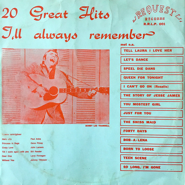 Various - 20 Great Hits I'll Always Remember Volume 1 Various - 20 Great Hits I'll Always Remember Volume 1