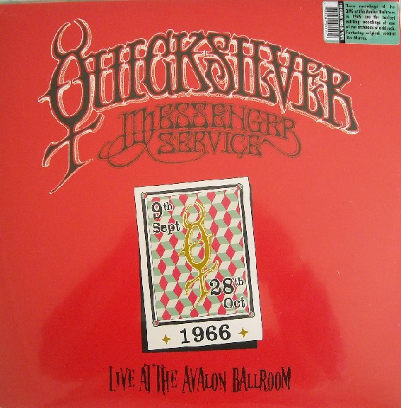 Quicksilver Messenger Service - Live At The Avalon Ballroom 1966 Quicksilver Messenger Service - Live At The Avalon Ballroom 1966