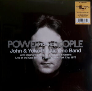 [2LP] John Lennon & Yoko Ono - Power To The People (Live At The One To One Concert, New York City, 1972)