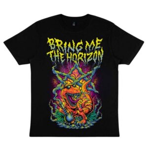 Bring Me The Horizon - Smoking Dinosaur T-Shirt